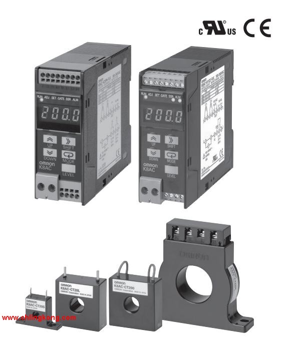 欧姆龙 数字式加热器断线报警器 K8AC-H11CC-FLK